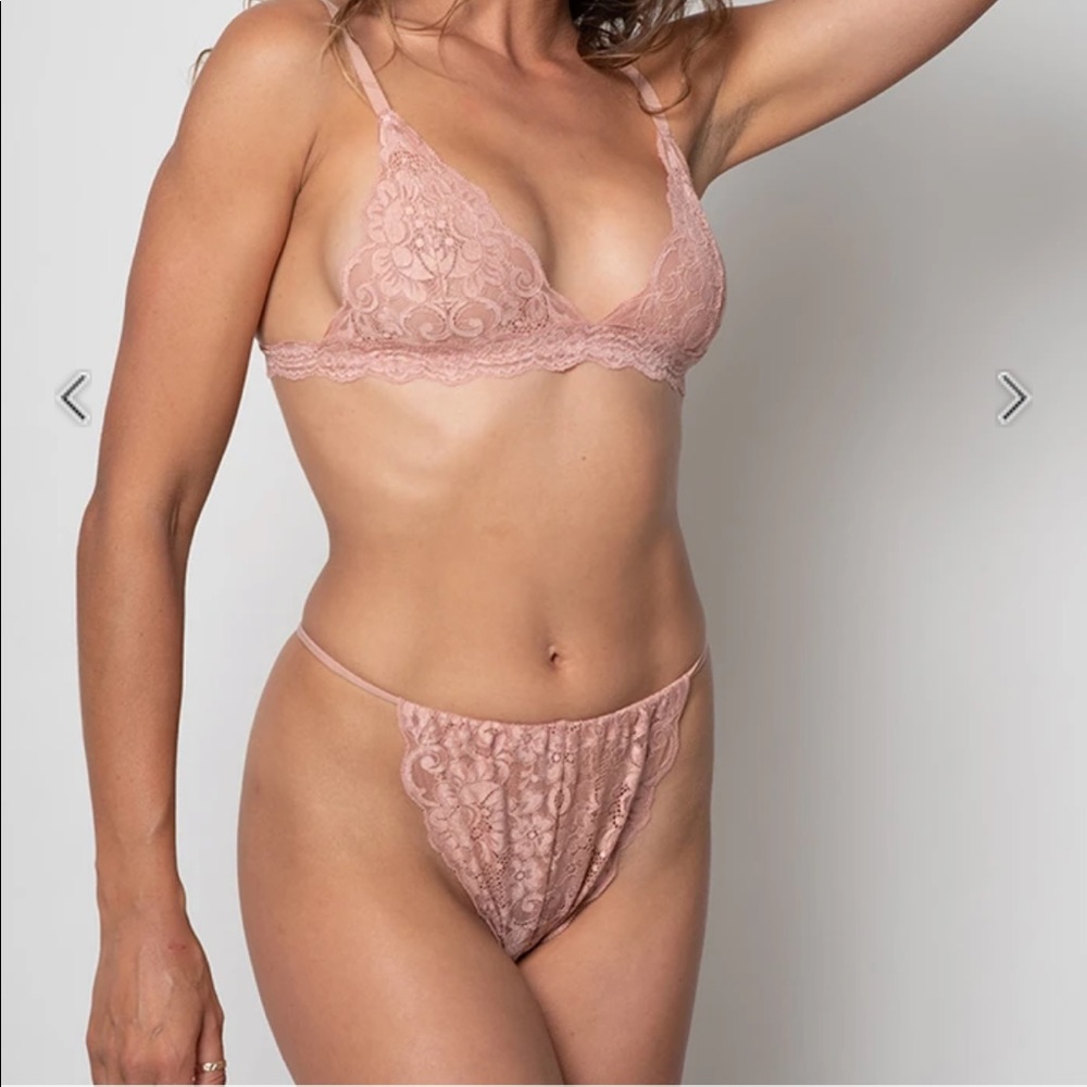 We are HAH Chase Me Down Panty in Rose, unworn (S)